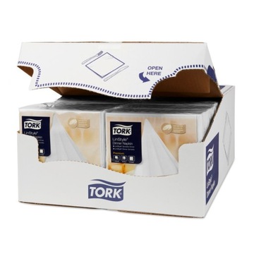 Tork LinStyle 478711 - Салфетки обеденные, белые