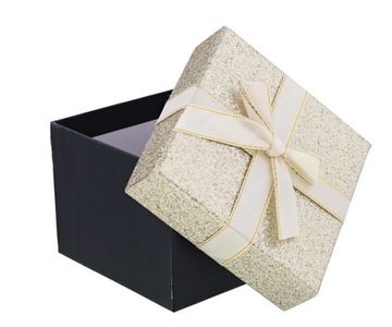 PUDEŁKO na PREZENT BROKATOWE Flower Box KOLORY