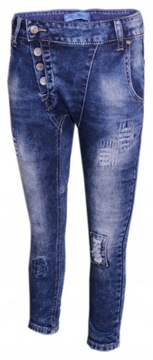 Spodnie chłopięce jeansy 110-116