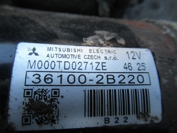 KIA CEED II HB 2014 R. 1.4 16V STARTÉR 36100-2B220