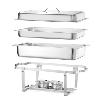 Podgrzewacz na pastę GN 1/1, HENDI, Kitchen Line, 9L, 600x358x(H)295mm