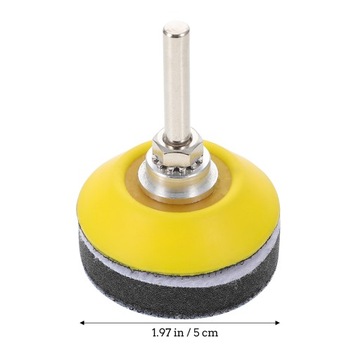 НАБОР ШЛИФОВАЛЬНЫХ ДИСКОВ КРУГЛЫЕ ПОСАДКИ С КРЮЧКОМ НАШЛИЧНОЙ БУМАГОЙ