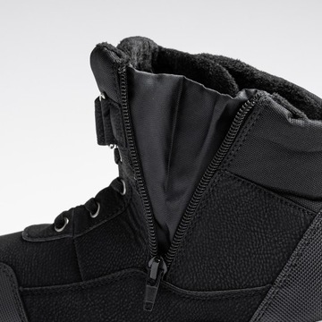 Ботинки для мальчика, УТЕПЛЕННЫЕ, зимние зимние ботинки, липучка, молния, черные 36