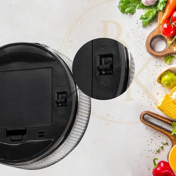 Электронный кухонный секундомер с магнитом - цифровой таймер приготовления пищи