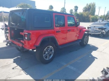 Jeep Wrangler IV 2020 Jeep Wrangler 2020 JEEP WRANGLER UNLIMITED SAHARA 4X4 2.0 Benzyna 270KM, zdjęcie 4