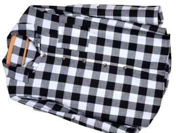 351 РУБАШКА ИЗ ХЛОПКА В КЛЕТКУ НА ПУГОВИЦАХ