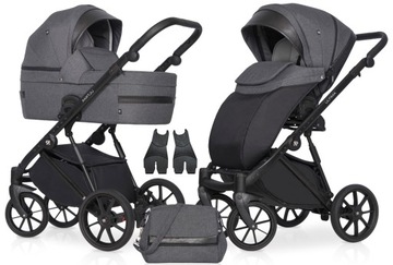 WÓZEK RIKO ULTIMA ULTRA LIGHT 2W1 |ANTHRACITE