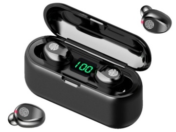 БЕСПРОВОДНЫЕ НАУШНИКИ F9 POWERBANK с Bluetooth