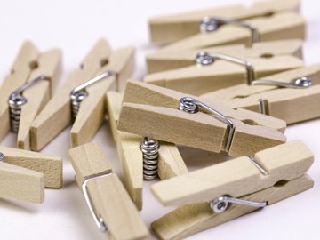 Колышки деревянные, натуральное дерево (1 упаковка/10 шт)