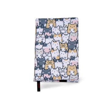 Regulowana Okładka na książkę Cute Cat Large B5