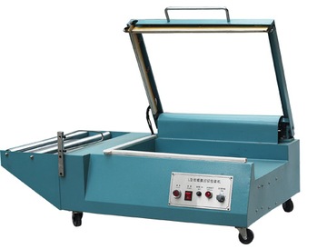 Zgrzewarka kątowa FQL-380 L 50*38 cm do folii z półrękawa LINIA SZYCIA