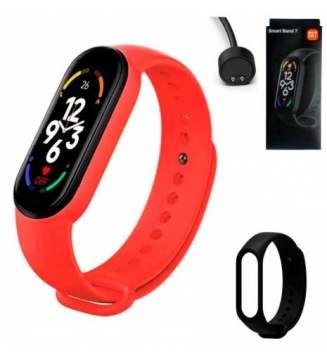 Шагомер SMARTBAND M7-BAND Измеритель сердечного ритма ШАГИ PL
