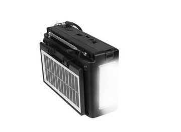 Radio przenośne FM LTC NER bluetooth z solarem LXLTC115UBT