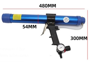 ПНЕВМАТИЧЕСКИЙ ПИСТОЛЕТ ДЛЯ МАССЫ СИЛИКОНОВЫЙ 600МЛ