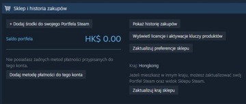 KONTO CS2 REGION HONGKONG