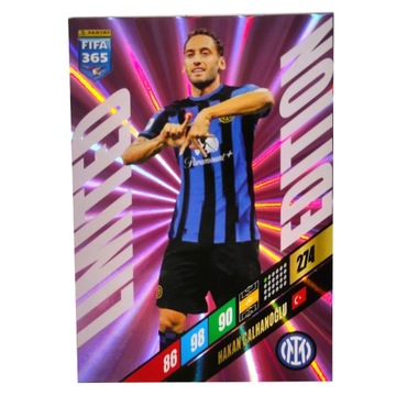 FIFA 365 2024 PANINI karta LIMITED EDITION Hakan Calhanoglu INTER