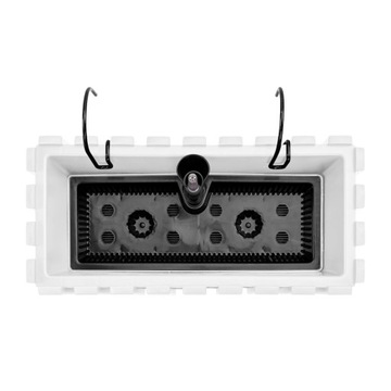 Балконное ограждение подвесное вазон DDEF400W Белый