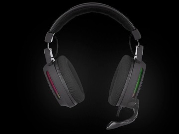 TRACER GAMEZONE Наушники Alligator RGB с радужной светодиодной подсветкой