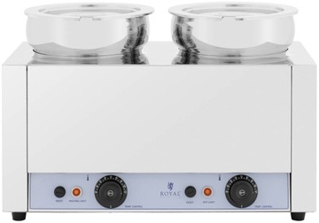 НАГРЕВАТЕЛЬ BEMAR ДЛЯ СУПОВ, СОУСОВ ФОНДЮ, ОБЪЕМ 2x7 Л