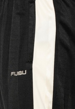 FUBU SPODNIE DRESOWE CZARNE CORPORATE STRIPED L