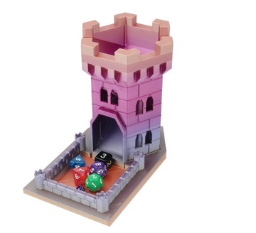 Шестиугольная башня из кубиков - Радужная конфета Dice Tower