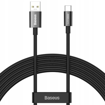 КАБЕЛЬ BASEUS STRONG USB TYPE-C USB-C 65 Вт SUPERVOOC ДЛЯ OPPO REALME