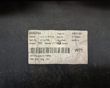 BMW 2 F22 F23 M PACKET NÁRAZNÍK PŘEDNÍ
