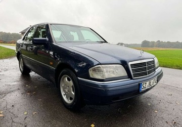 Mercedes Klasa C W202 Sedan W202 2.8 193KM 1995 Mercedes-Benz Klasa C Niski przebieg, skorzana tapicerka, klimatyzacja 2.8, zdjęcie 5