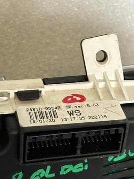 PŘÍSTROJOVÁ DESKA BUDÍKY RENAULT KOLEOS I 1 248109554R ORIG.