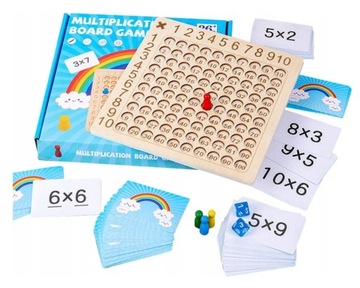 Настольная игра-головоломка «Таблица умножения 2 в 1»