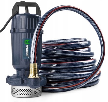 POMPA ZANURZENIOWA DO WODY BRUDNEJ CZYSTEJ SZAMBA SITKO MOCNA 2100W 1