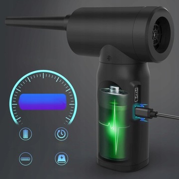 АККУМУЛЯТОРНЫЙ АВТОМОБИЛЬНЫЙ ПЫЛЕСОС РУЧНОЙ USB 100ВТ МНОГОФУНКЦИОНАЛЬНЫЙ