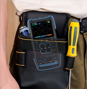 Цифровой мультиметр, измерительный генератор, осциллограф, 3 в 1, FNIRSI 2C23T, 2x зонд