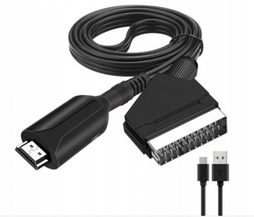 Совместимость с HDMI с силиконовым адаптером Scart