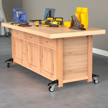 4x ТРАНСПОРТНЫЕ КОЛЕСА ДЛЯ ВЕРСТАКА 400 КГ