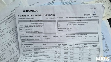 Honda Civic IX Hatchback 5d Facelifting 1.4 i-VTEC 100KM 2016 Honda Civic 1.4Benz manual Navi Kamera climatronic biala perla 1.3 99KM, zdjęcie 15