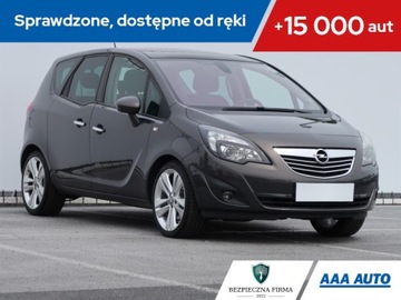 Opel Meriva II Mikrovan 1.4 Turbo ECOTEC 140KM 2013 Opel Meriva 1.4 Turbo, 1. Właściciel, Skóra