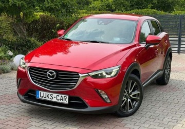 Mazda CX-3 Crossover 2.0 SKY-G 120KM 2016 Mazda CX-3 2,0 120KM Automat FULL LED Key-Less Skora Bezwypadkowy Serwisow