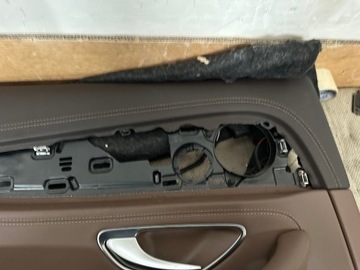 MERCEDES W213 E КЛАСС ДВЕРЬ СЛЕВА ЗАДНЯЯ КОРИЧНЕВАЯ КОЖА