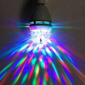 Disco Disco Ball E27 RGB Светодиодная ротационная лампа