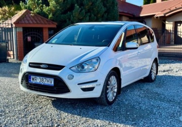 Ford S-Max I Van Facelifting 2.0 Duratorq TDCi DPF 163KM 2014 Ford S-Max 2.0 TDCI 163KM PDC BiXenon polskory ele fotele 7 osob panorama, zdjęcie 8