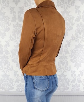 #КУРТКА-РАДИАТОР ЖЕНСКАЯ ЗАМШЕВАЯ - МОЛНИИ - ZARKA