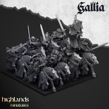 Questing Knights - Highlands Miniatures - 10 modeli