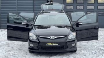Hyundai i30 I CW Facelifting 1.4 DOHC 109KM 2011 Hyundai i30 100 Bezwypadkowy, 4 el. szyby, grzane fotele GWARANCJA, zdjęcie 11