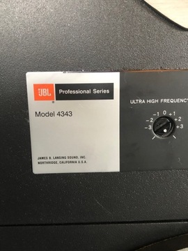 JBL 4343 głośniki