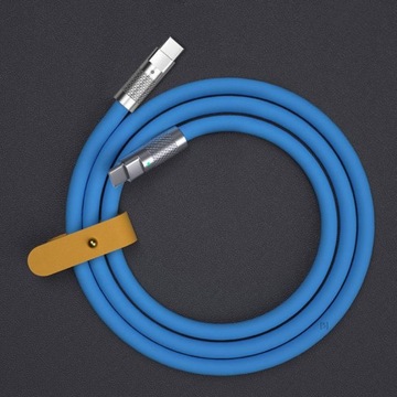 Blue 2m Usb C To Type C Cable Pd 120w 6a Fast Charging Cord For Xiaom Cable