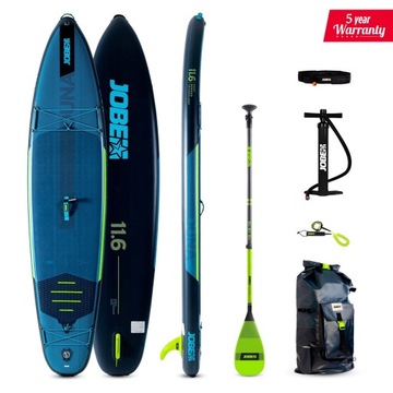 DESKA SUP JOBE DUNA BLUE 11.6 POMPOWANA z wiosłem paddleboard 2024 TOP!