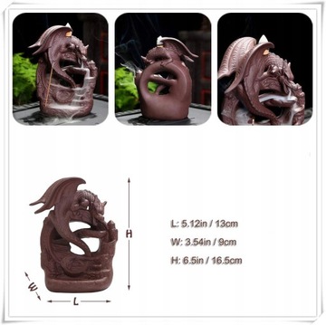 АРОМАТИЧЕСКИЙ КАМИН ВОДОПАД ДРАКОН 10х ЛАХАНИЙ