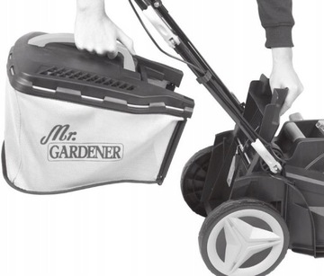 АККУМУЛЯТОРНАЯ КОСИЛКА MR GARDENER GRYZZLI 38 LI-S