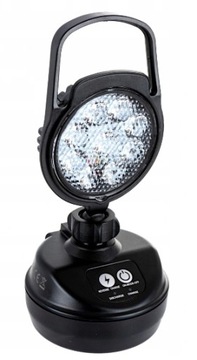 LAMPA WARSZTATOWA LED MAGNES AKUMULATOR LATARKA